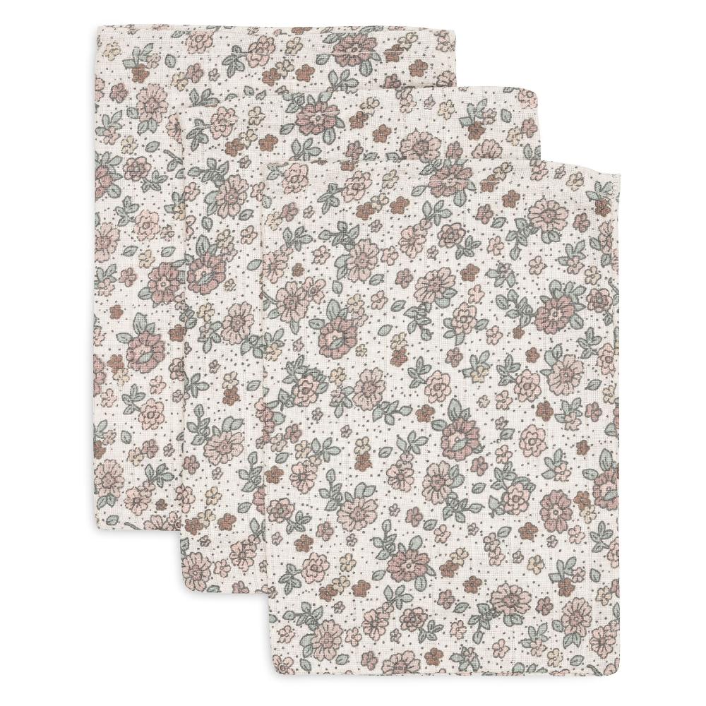 Jollein Muslin Washcloth 3 Pack