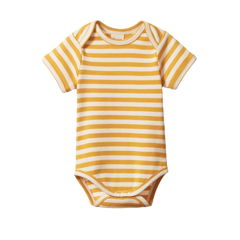 Nature Baby Short Sleeve Bodysuit