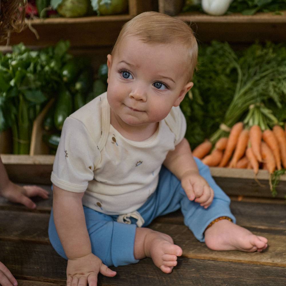 Nature Baby Short Sleeve Bodysuit