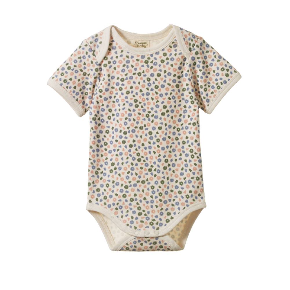 Nature Baby Short Sleeve Bodysuit