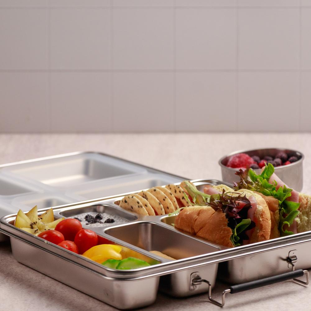 Nestling Stainless Steel Jumbo Bento Box
