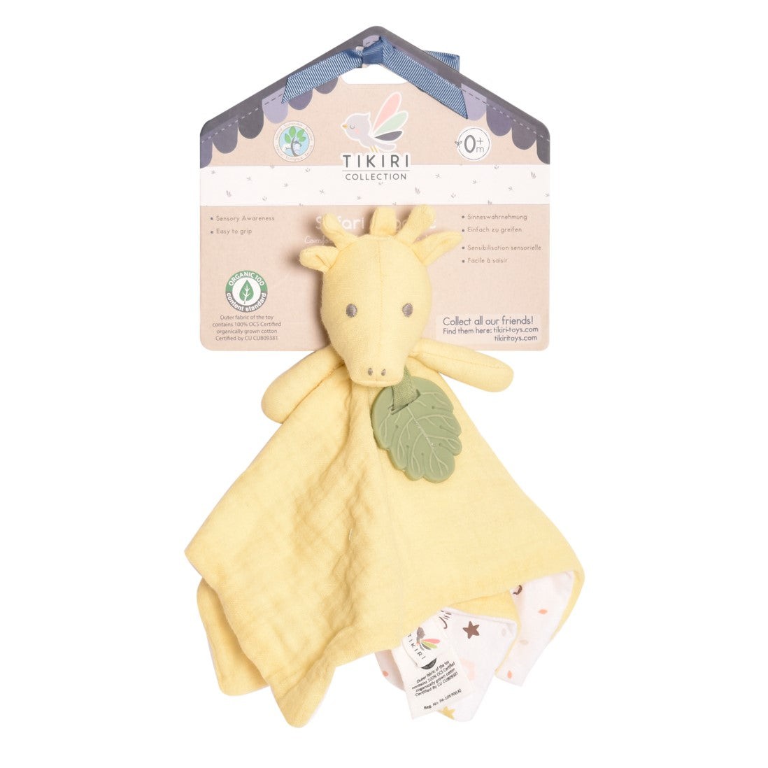 Tikiri Muslin Comforter with Teether