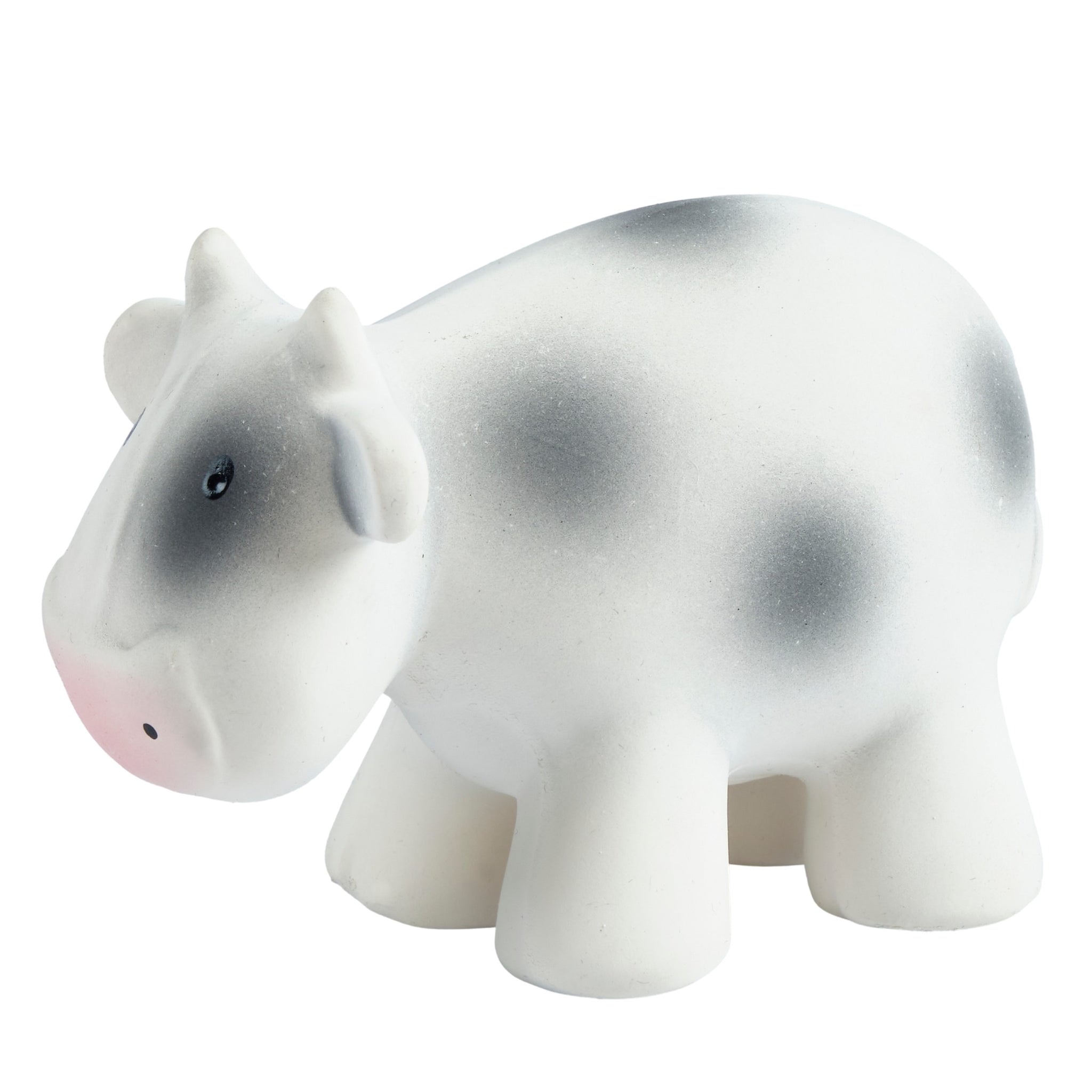 Tikiri Natural Rubber Bath Toy -  Cow