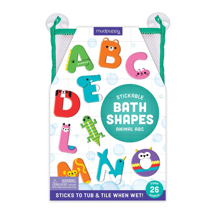 Stickable Foam Bath Shapes - ABC