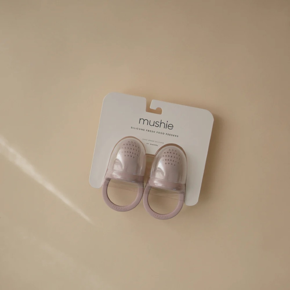 Mushie Silicone Fresh Food Feeder - 2 Pack