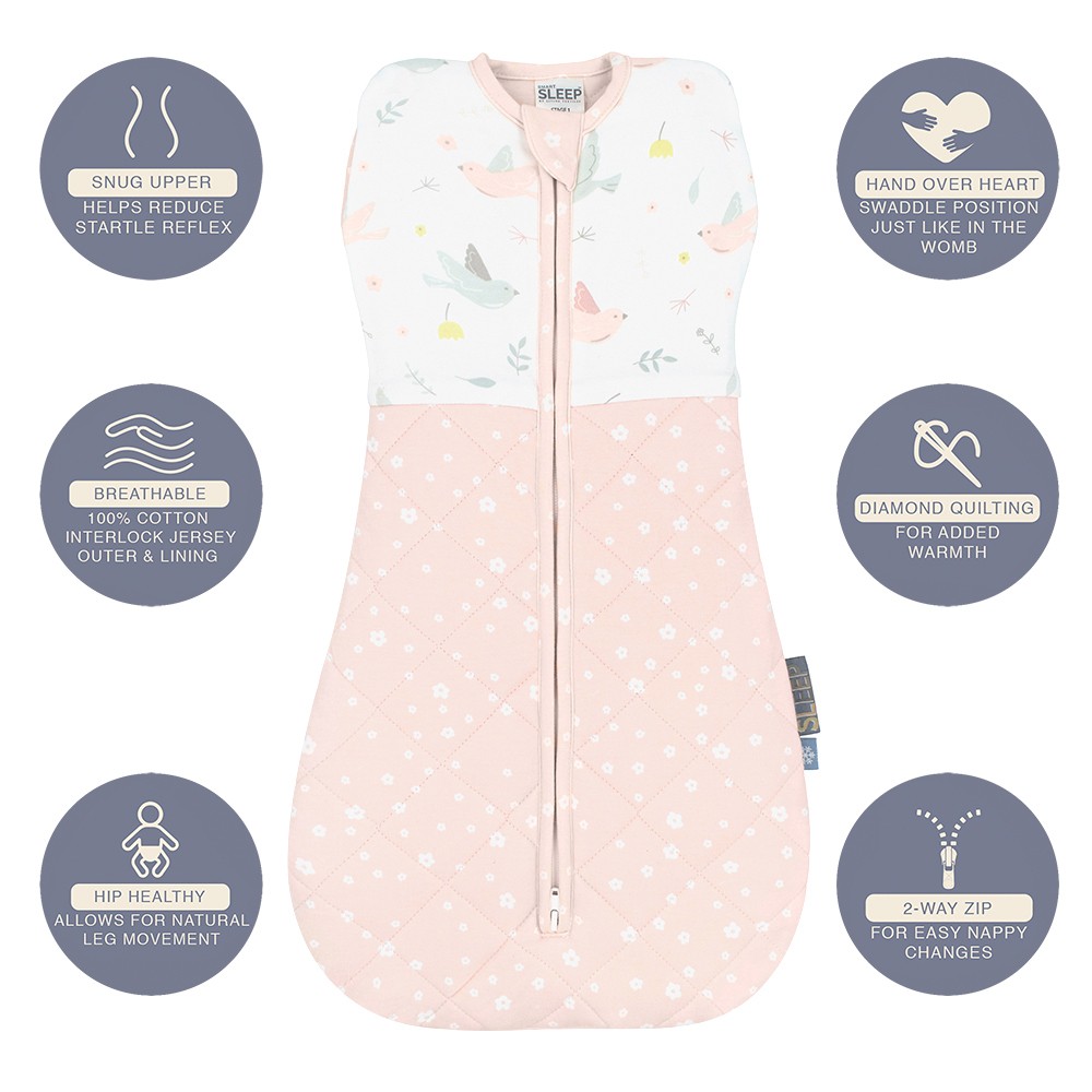 Living Textiles 2.5 Zip Up Swaddle