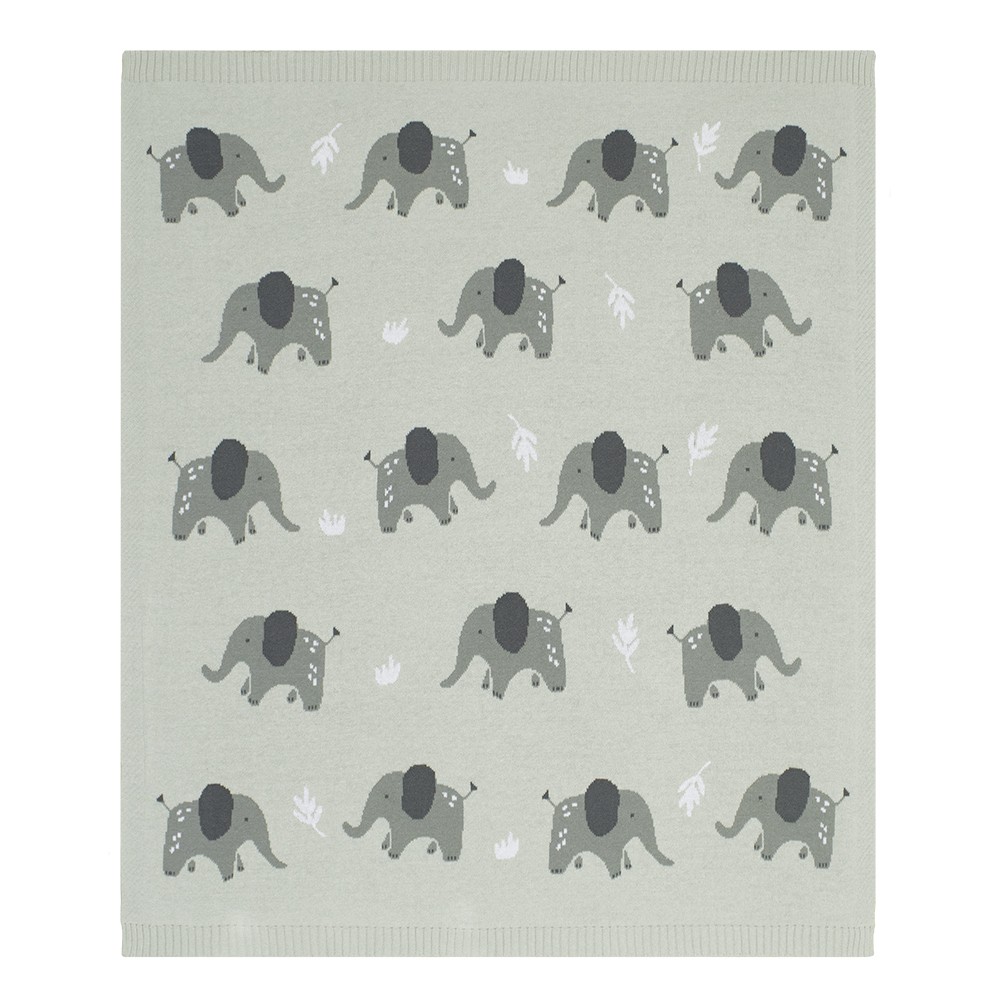 Living Textiles Cotton Whimsical Baby Blanket