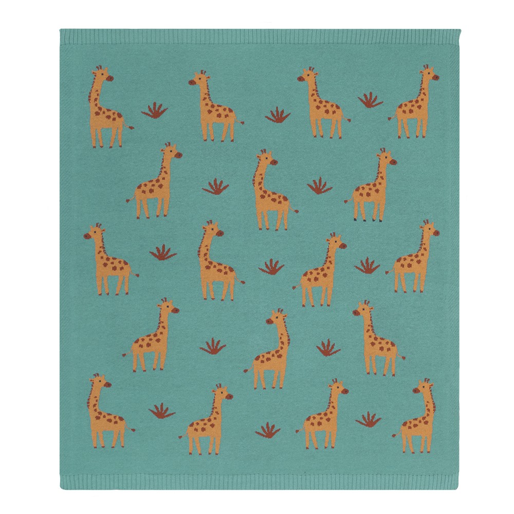 Living Textiles Cotton Whimsical Baby Blanket