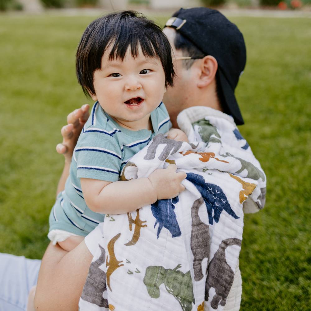 Little Unicorn Cotton Muslin Baby Blanket - Clearance