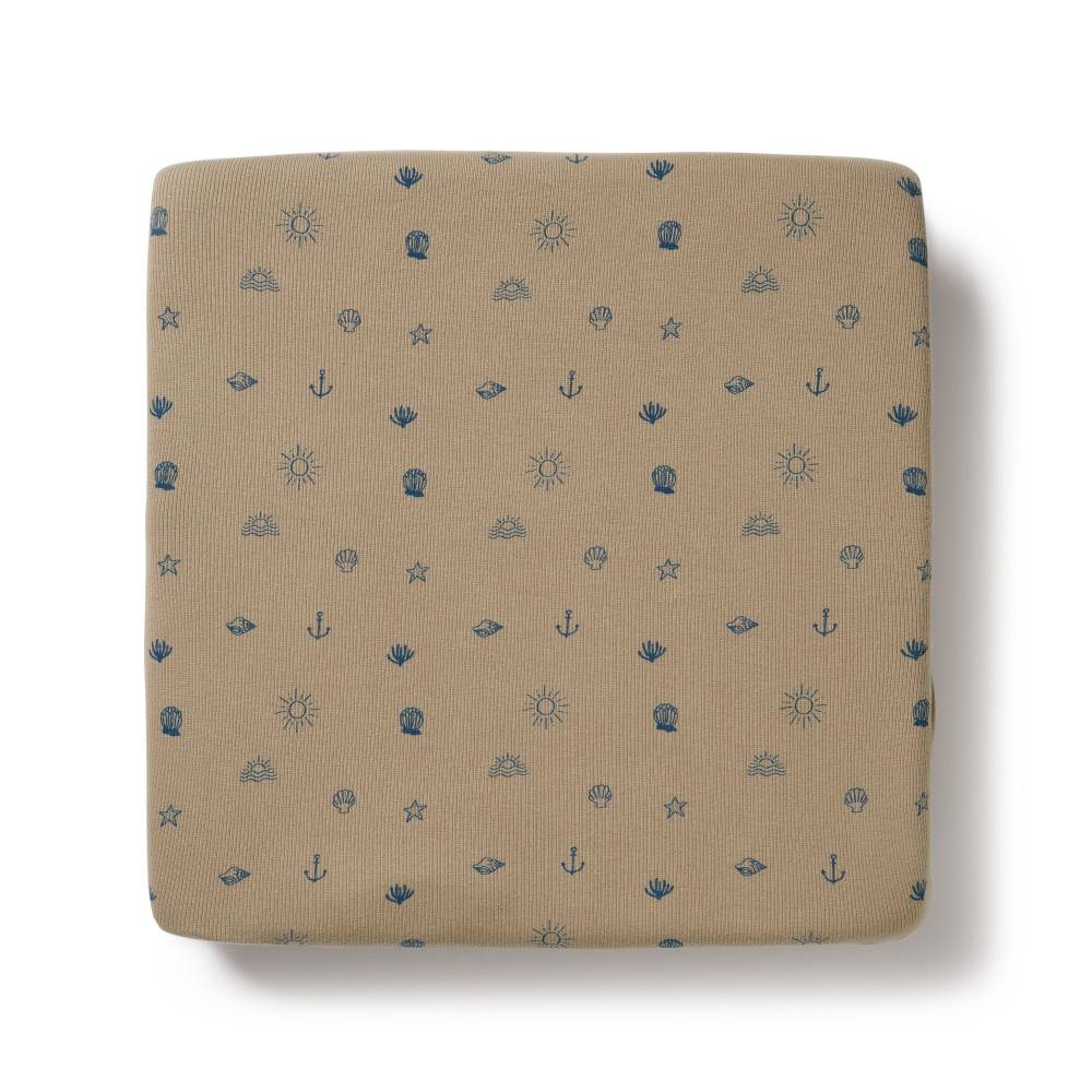 Wilson & Frenchy Organic Rib Cot Fitted Sheet - Clearance