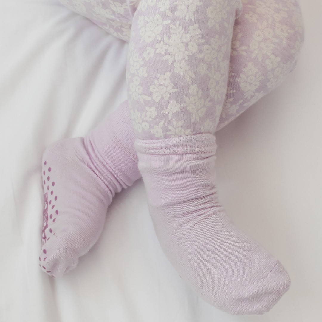 Woolbabe Merino Organic Cotton Sleepy Socks - Clearance