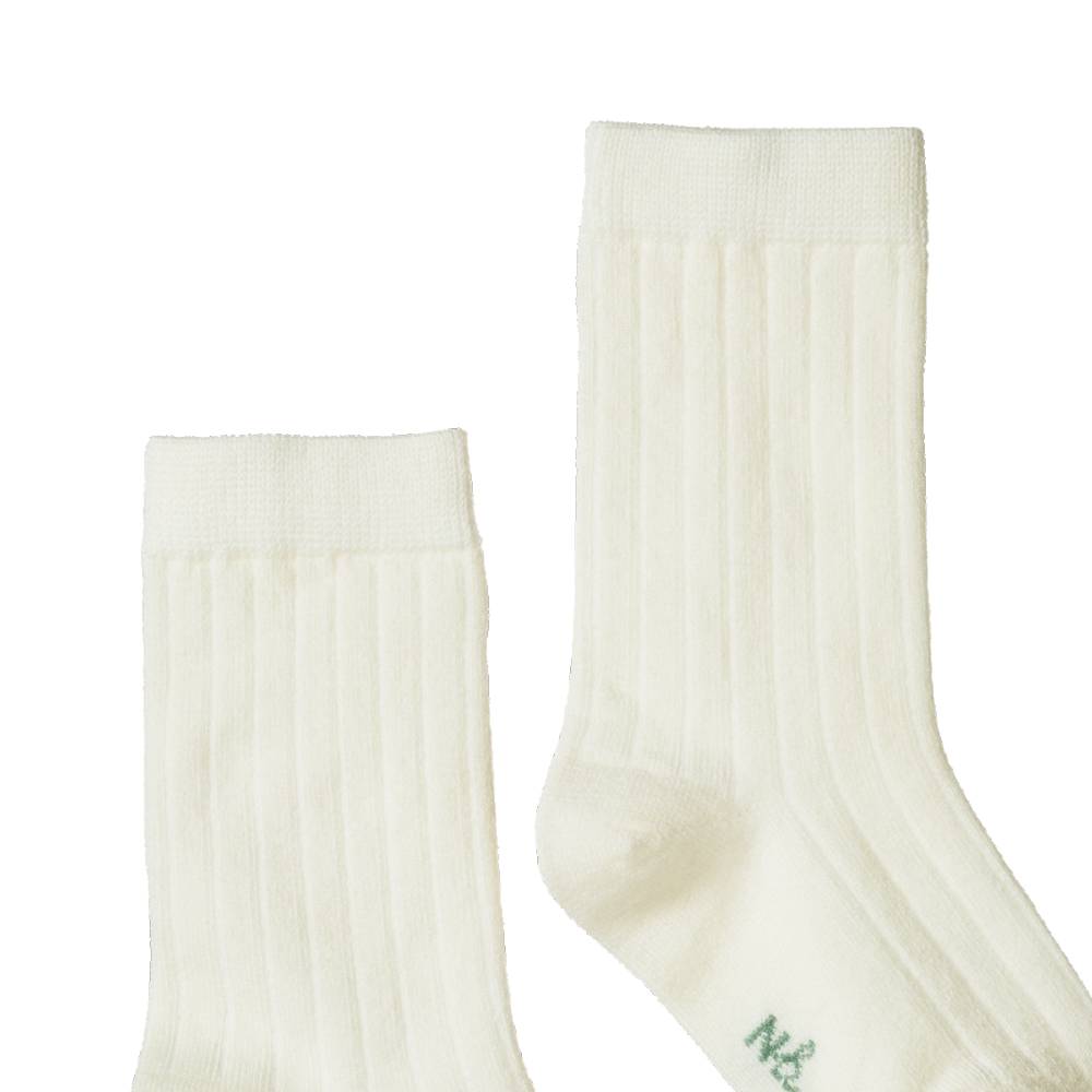 Nature Baby Organic Wool Rib Socks