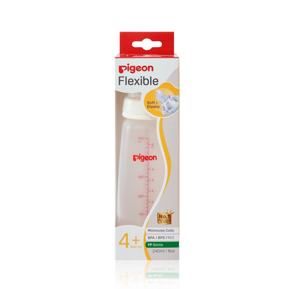 Pigeon - Flexible Peristaltic Slim-Neck Bottle PP