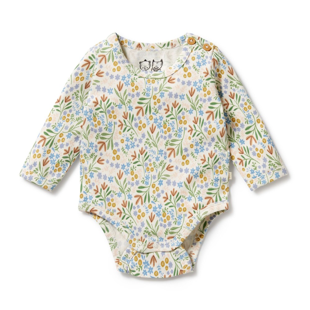 Wilson & Frenchy Organic Long Sleeve Bodysuit - Clearance