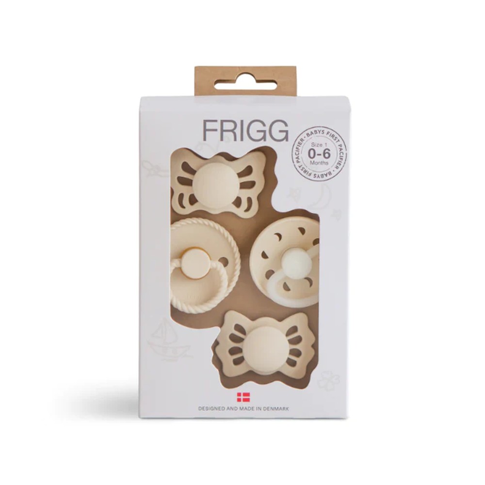 Frigg Baby's First Pacifier 4-Pack