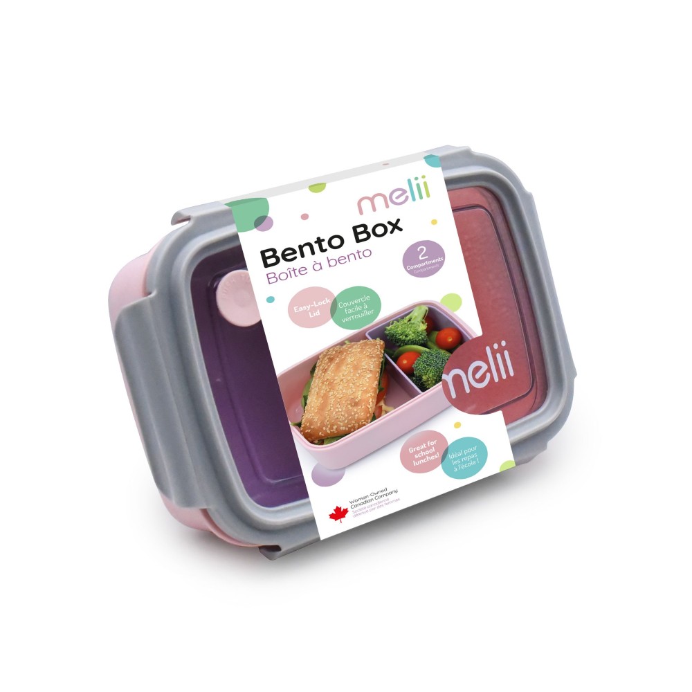 Melii Bento Box with Removable Divider - 880ml