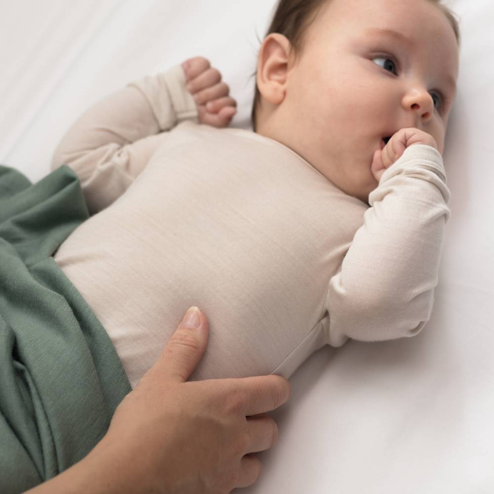 The Sleep Store All Seasons Merino/Tencel Long Sleeve Bodysuit - Newborn - 4 years