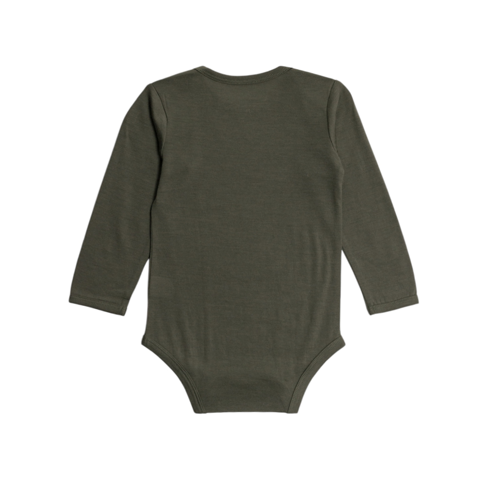 The Sleep Store All Seasons Merino/Tencel Long Sleeve Bodysuit - Newborn - 4 years