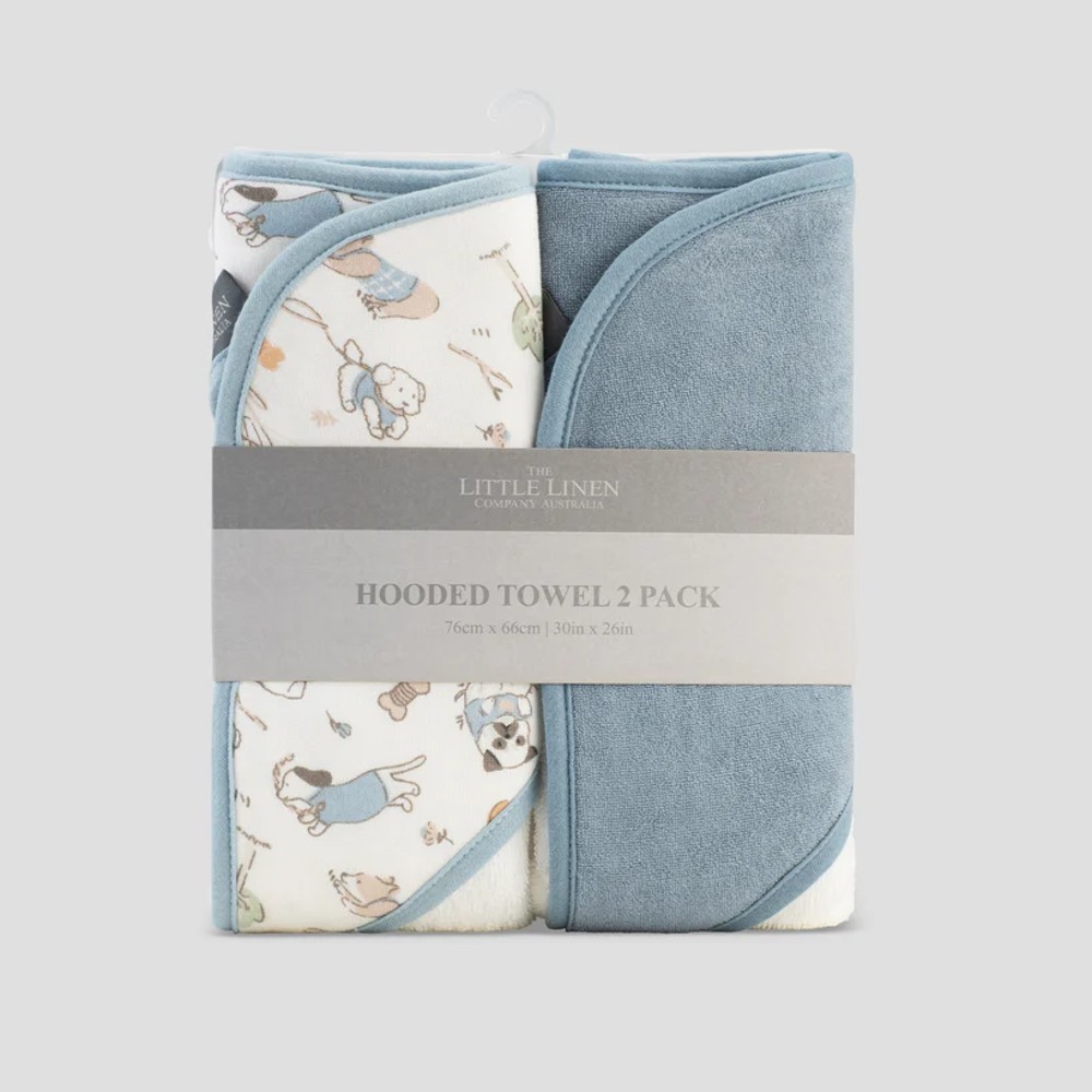 The Little Linen Company Hooded Towel 2 Pack