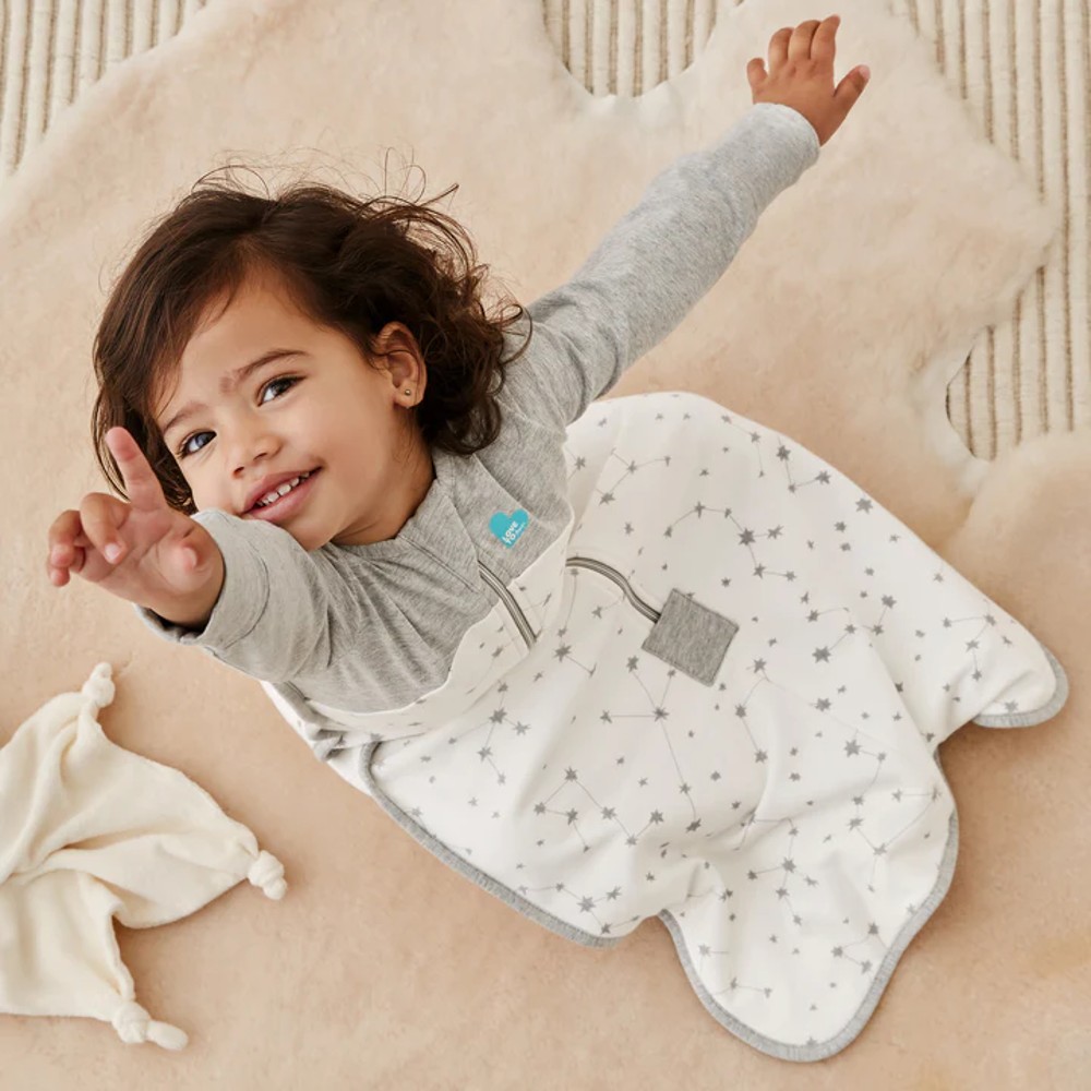 Love to Dream 1.0 tog Organic Sleep Bag with Sleeves
