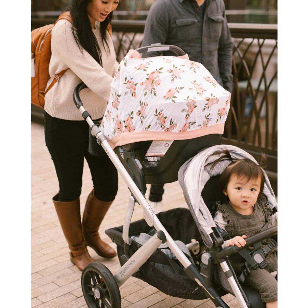 Little Unicorn Muslin Carseat Canopy - Discontinued Packaging