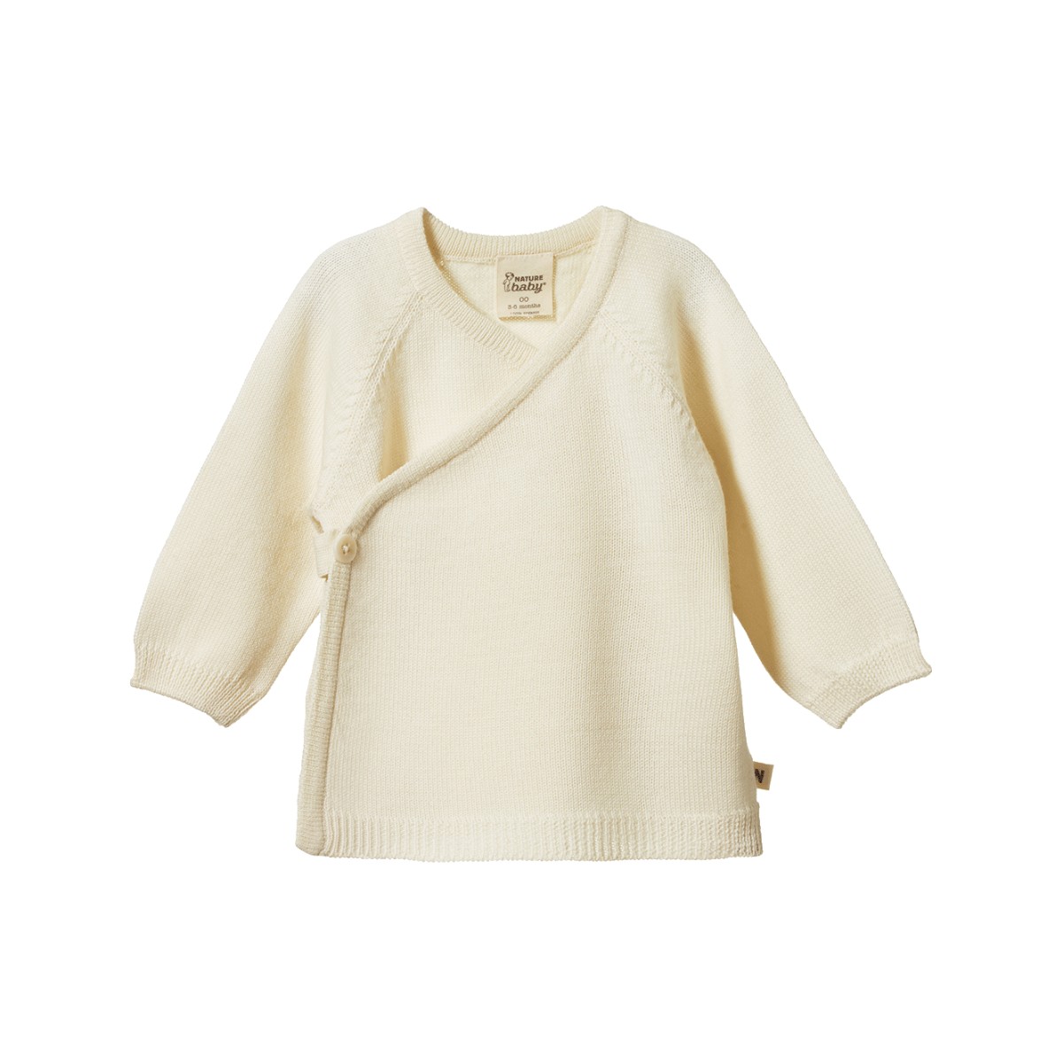 Nature Baby Merino Wool Knit Kimono Jacket