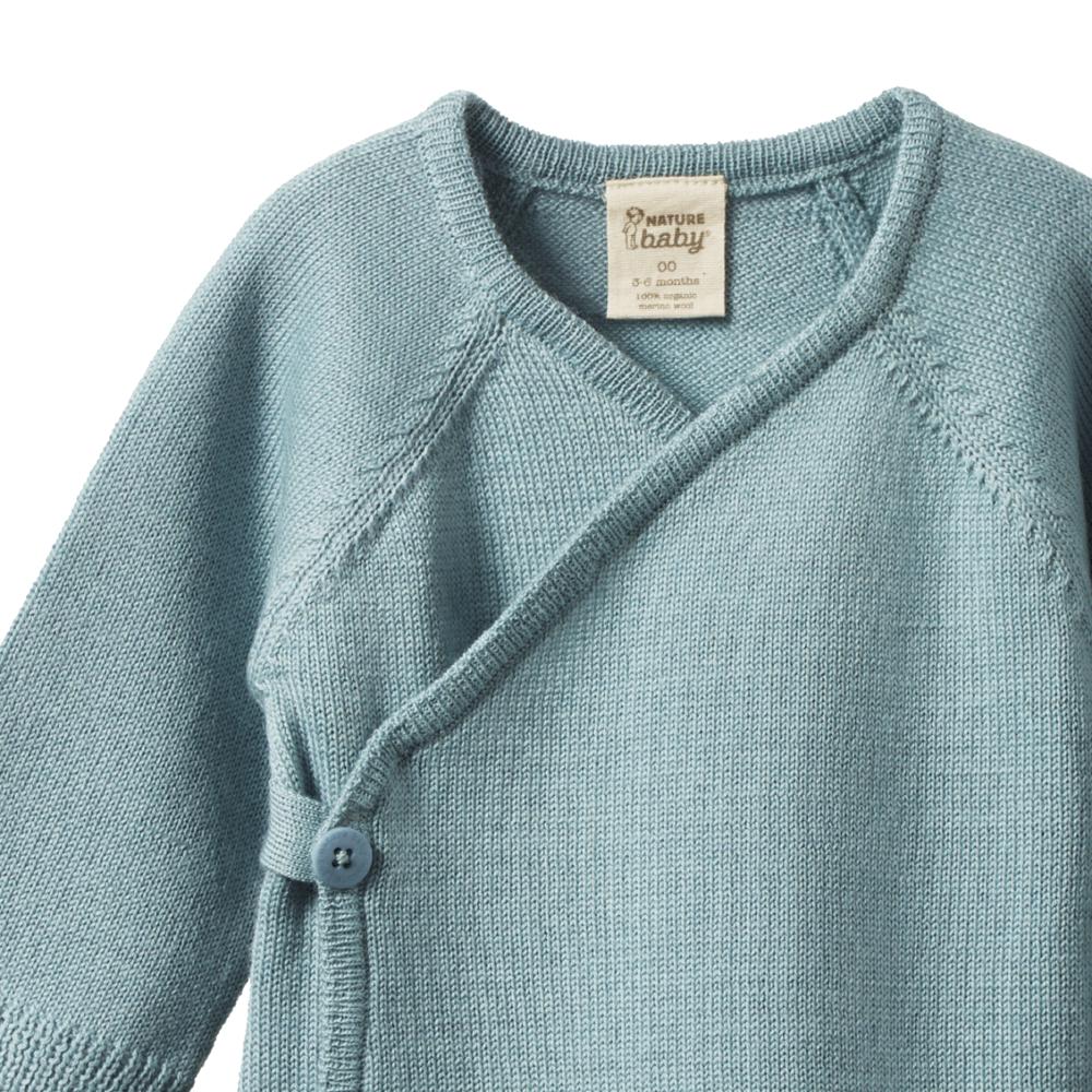 Nature Baby Merino Wool Knit Kimono Jacket