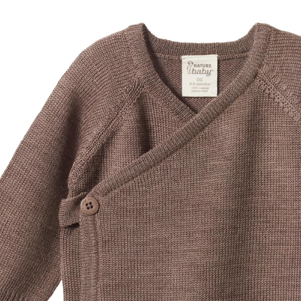 Nature Baby Merino Wool Knit Kimono Jacket