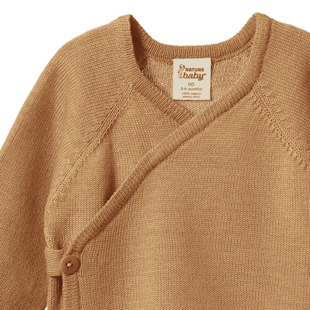 Nature Baby Merino Wool Knit Kimono Jacket