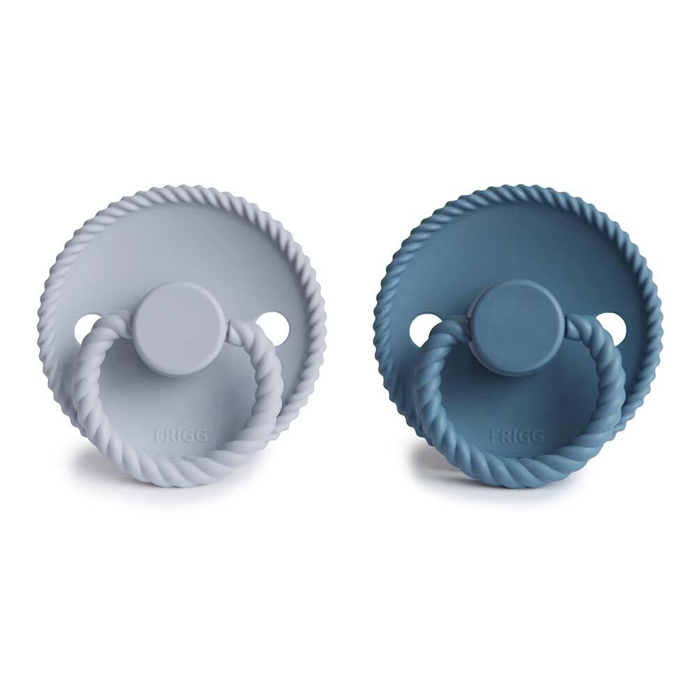 FRIGG Rope Silicone Pacifier 2pk
