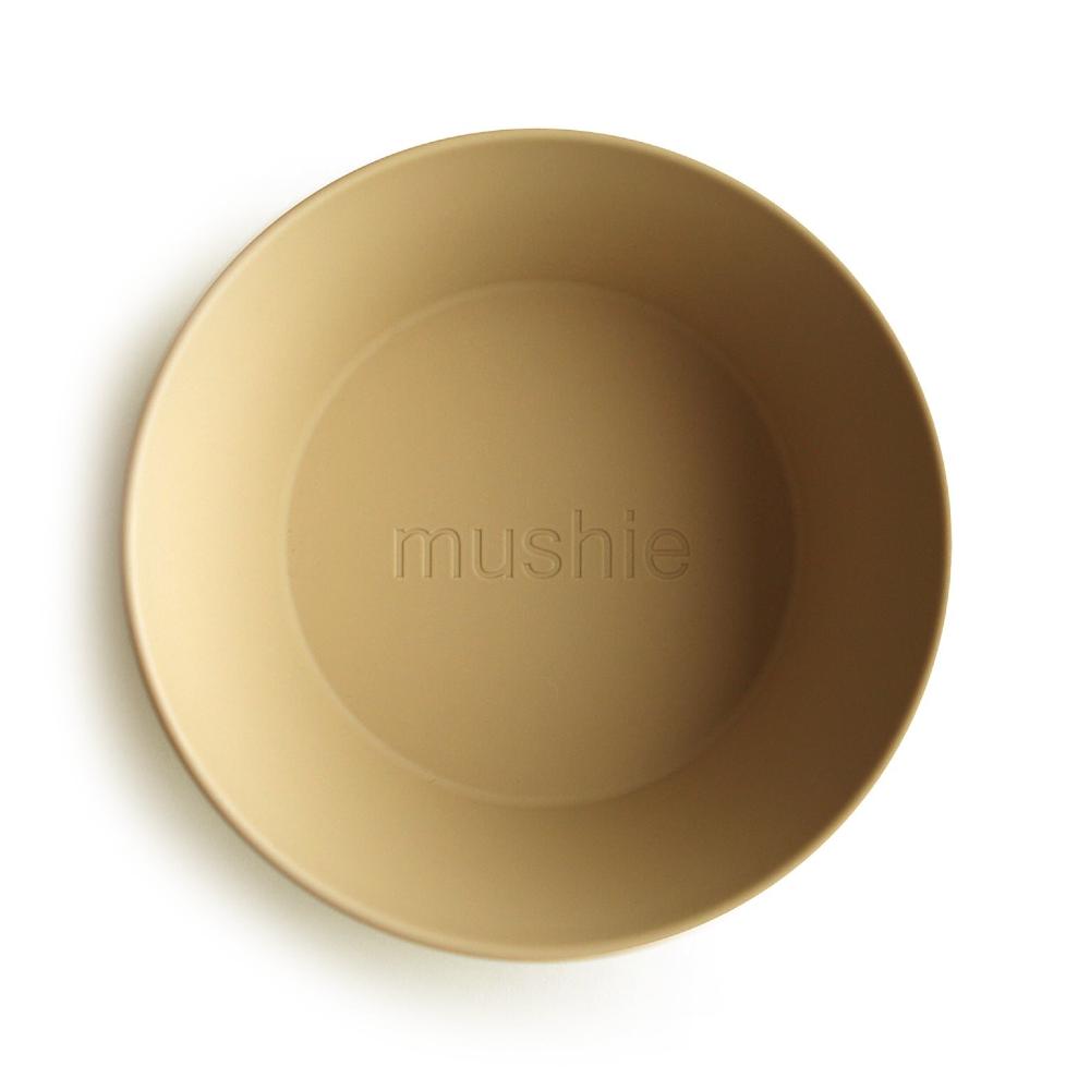 Mushie Dinnerware Round Bowl 2pc