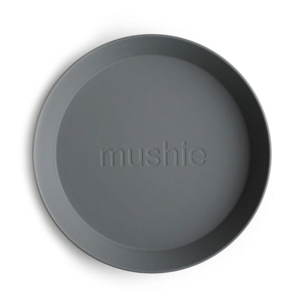 Mushie Dinnerware Round Plate 2pc