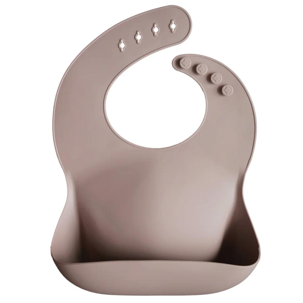 Mushie Silicone Baby Bib