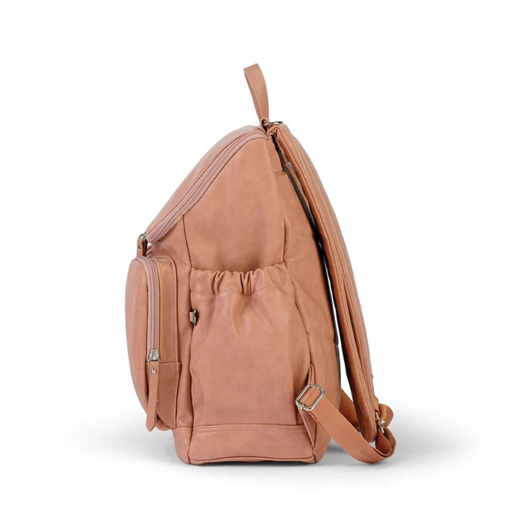 Oi Oi Vegan Leather Signature Nappy Backpack