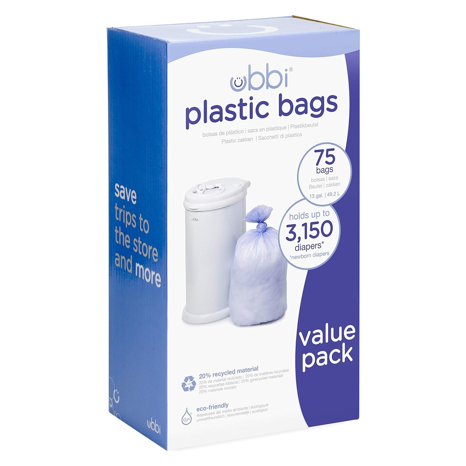 Ubbi Diaper Pail Plastic Bags