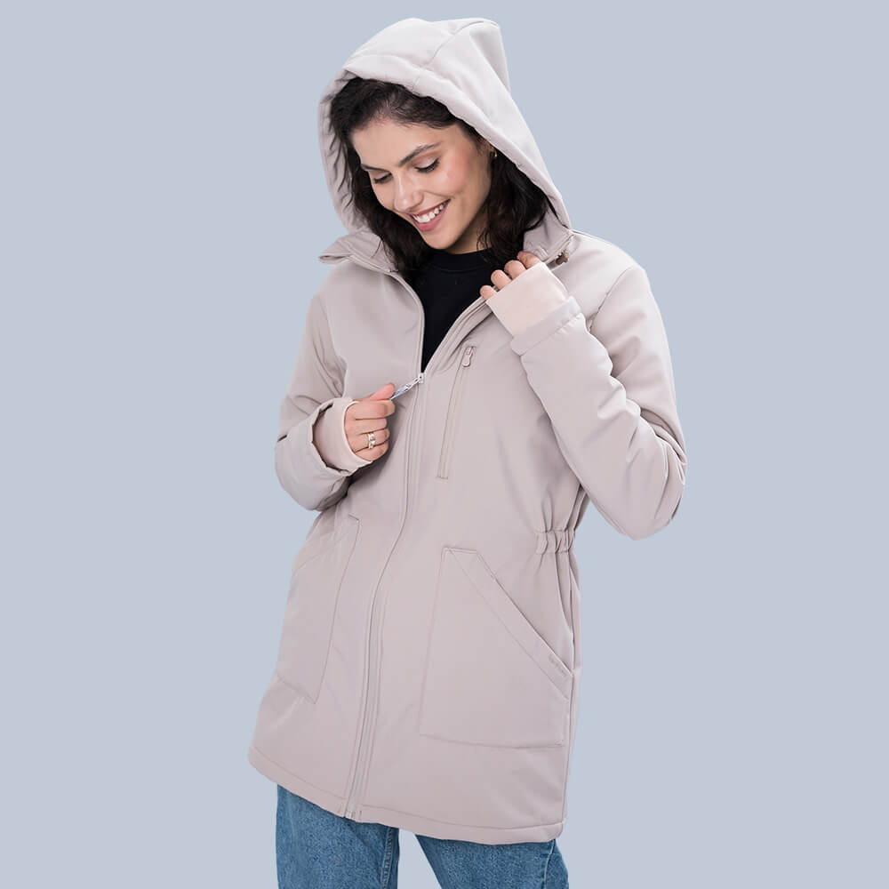 Love & Carry 4 in 1 Softshell Maternity Babywearing Jacket