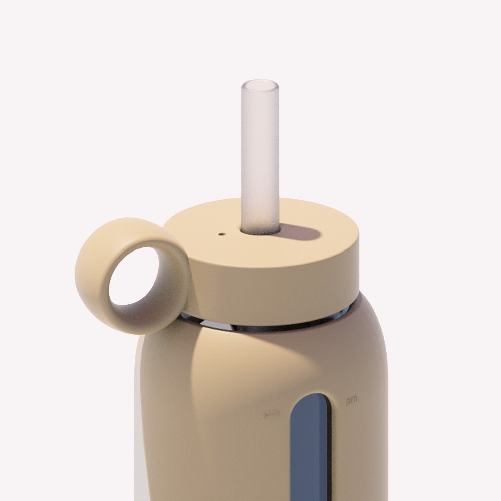 Bink 21oz Day Bottle - 620ml Straw Carry Cap - Clearance