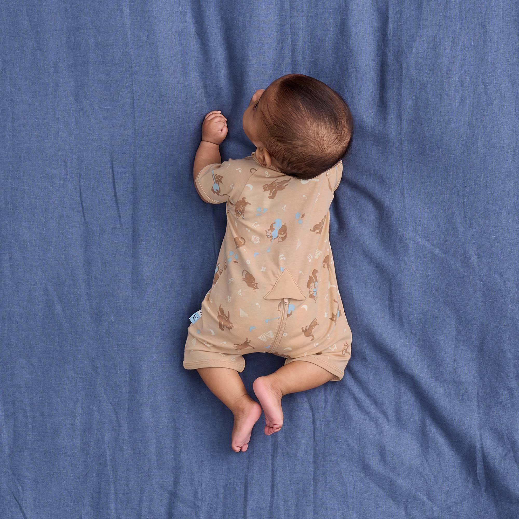 ergoPouch 0.2 Tog Organic Cotton Short Sleeve Layers