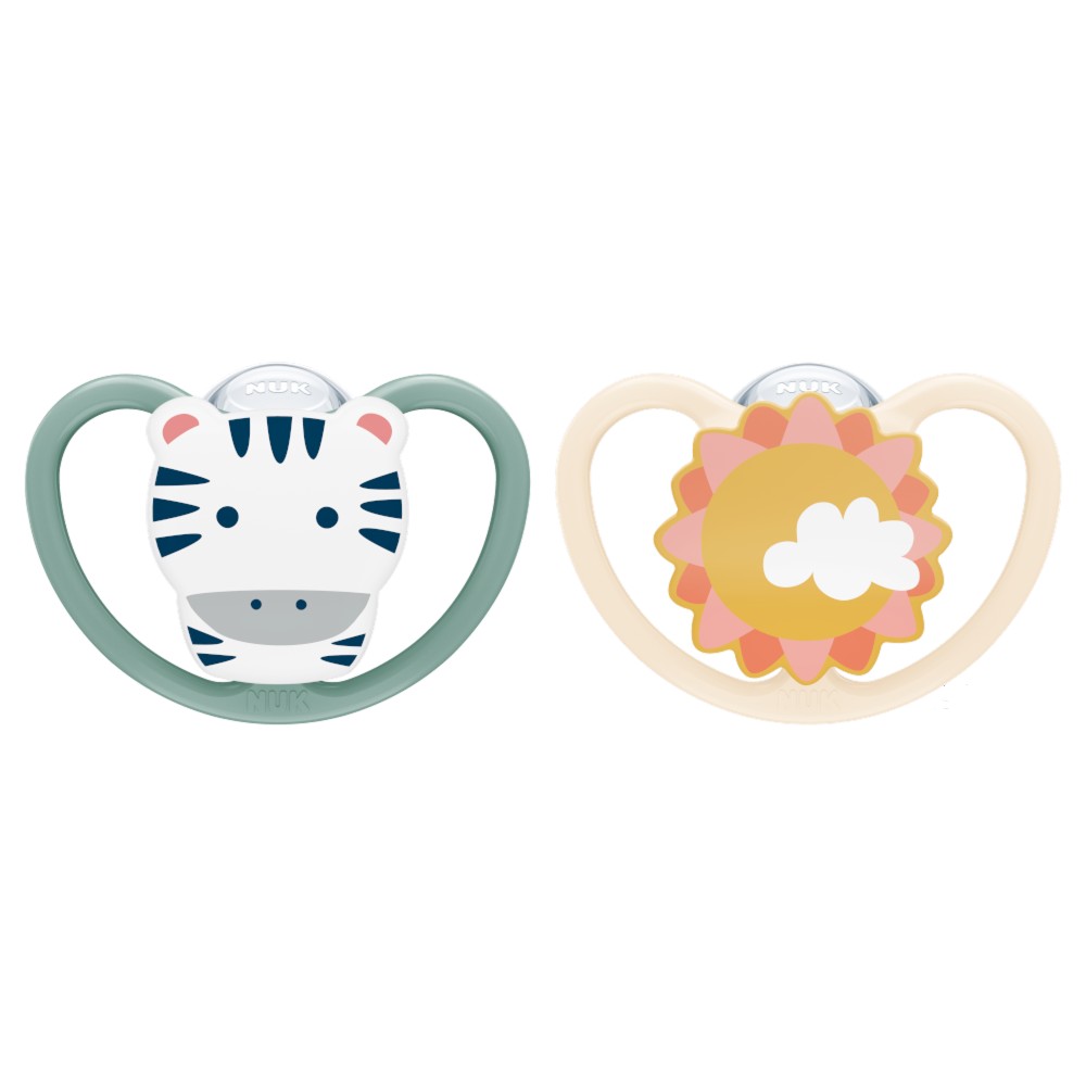 Nuk Space Soother 2 Pack