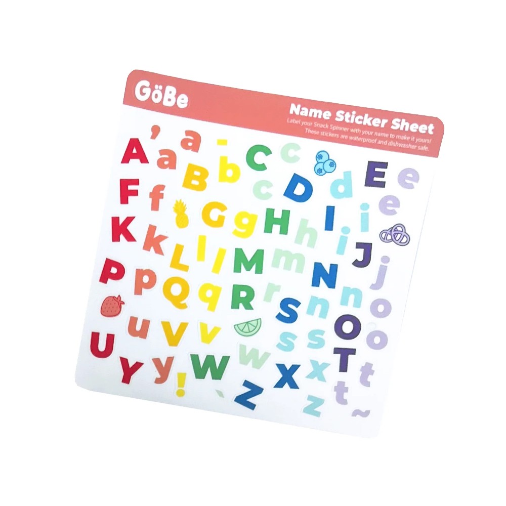 GoBe Sticker Sheet