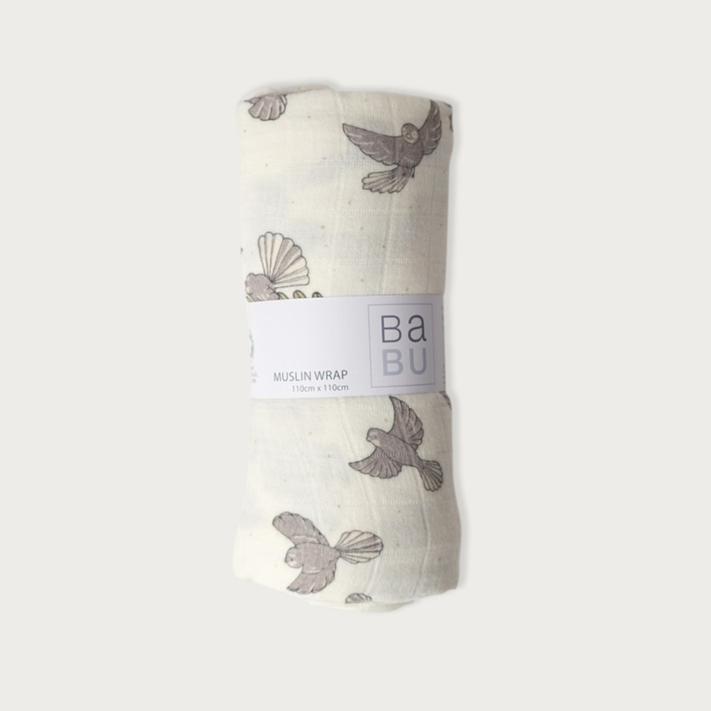 Babu Muslin Swaddle Wrap