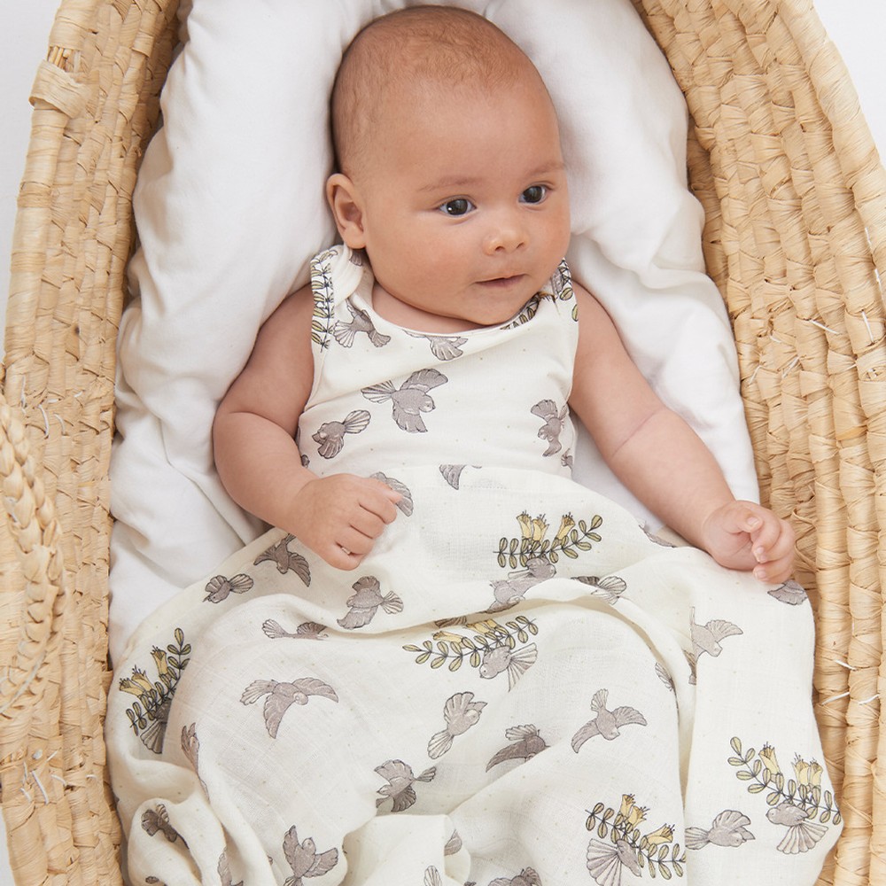 Babu Muslin Swaddle Wrap