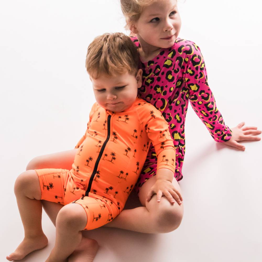 Neon by Nestling UPF50+ Shortie Swimmers - 3 months - 3 years