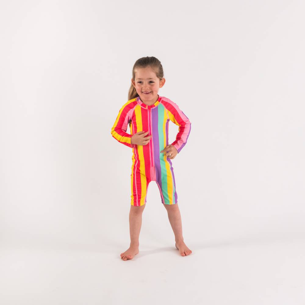 Neon by Nestling UPF50+ Shortie Swimmers - Big Kids