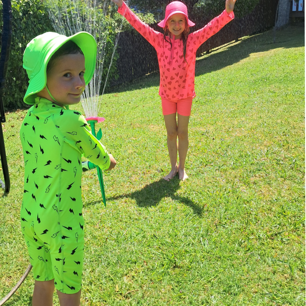Neon by Nestling UPF50+ Shortie Swimmers - Big Kids