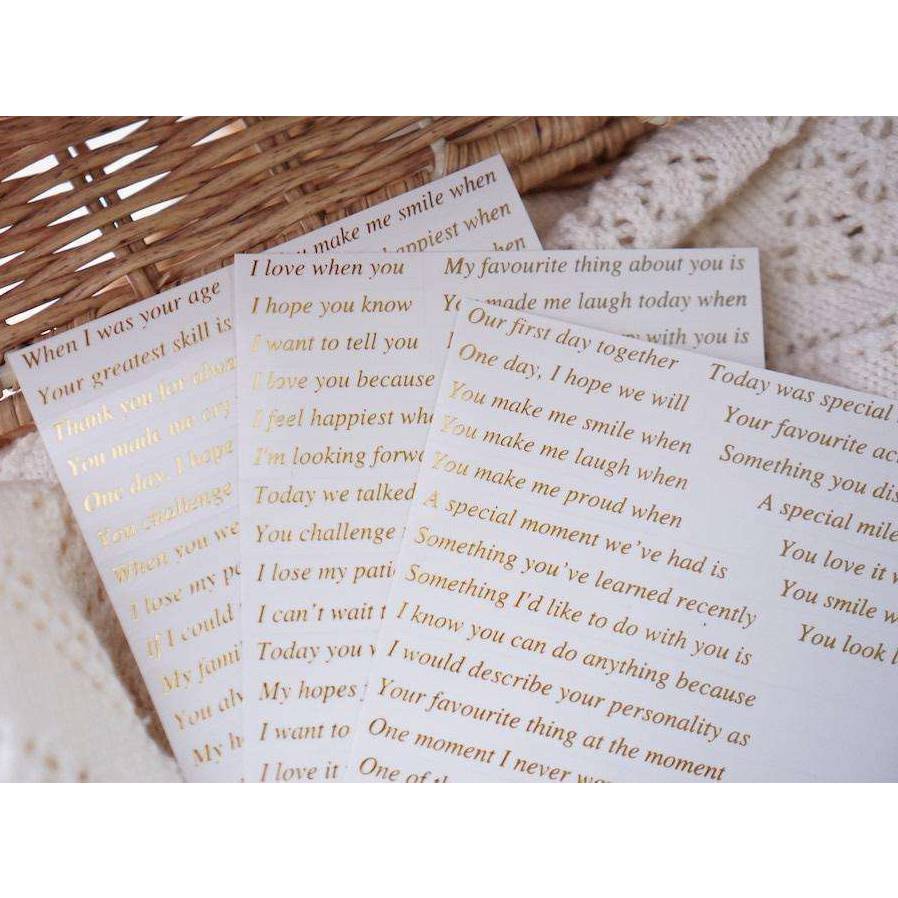 Forget Me Not Baby Journal - to my Son
