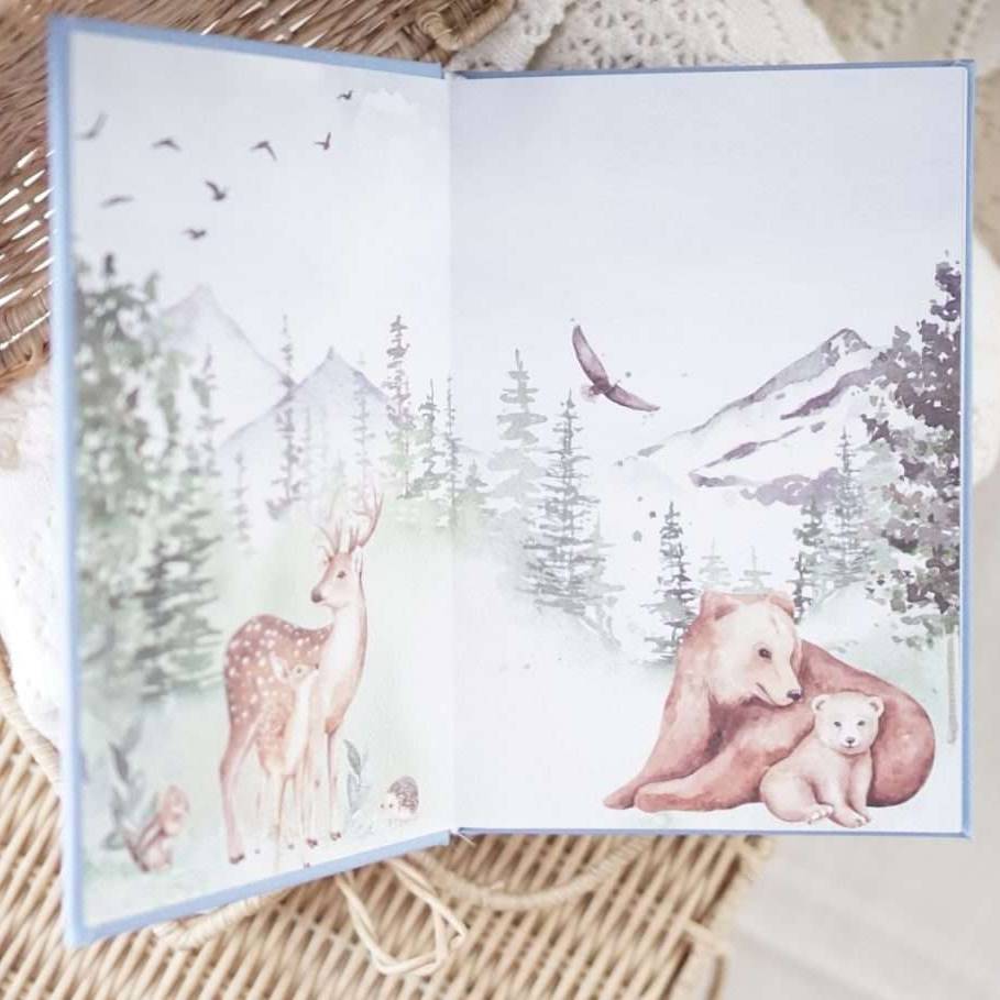 Forget Me Not Baby Journal - to my Son