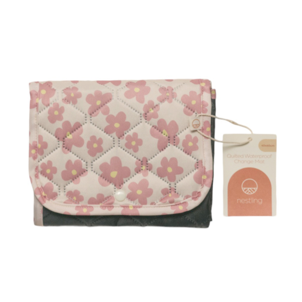 Nestling Waterproof Quilted Change Mat