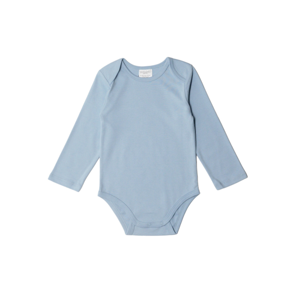 Baby Basics Organic Cotton Long-Sleeve Bodysuit