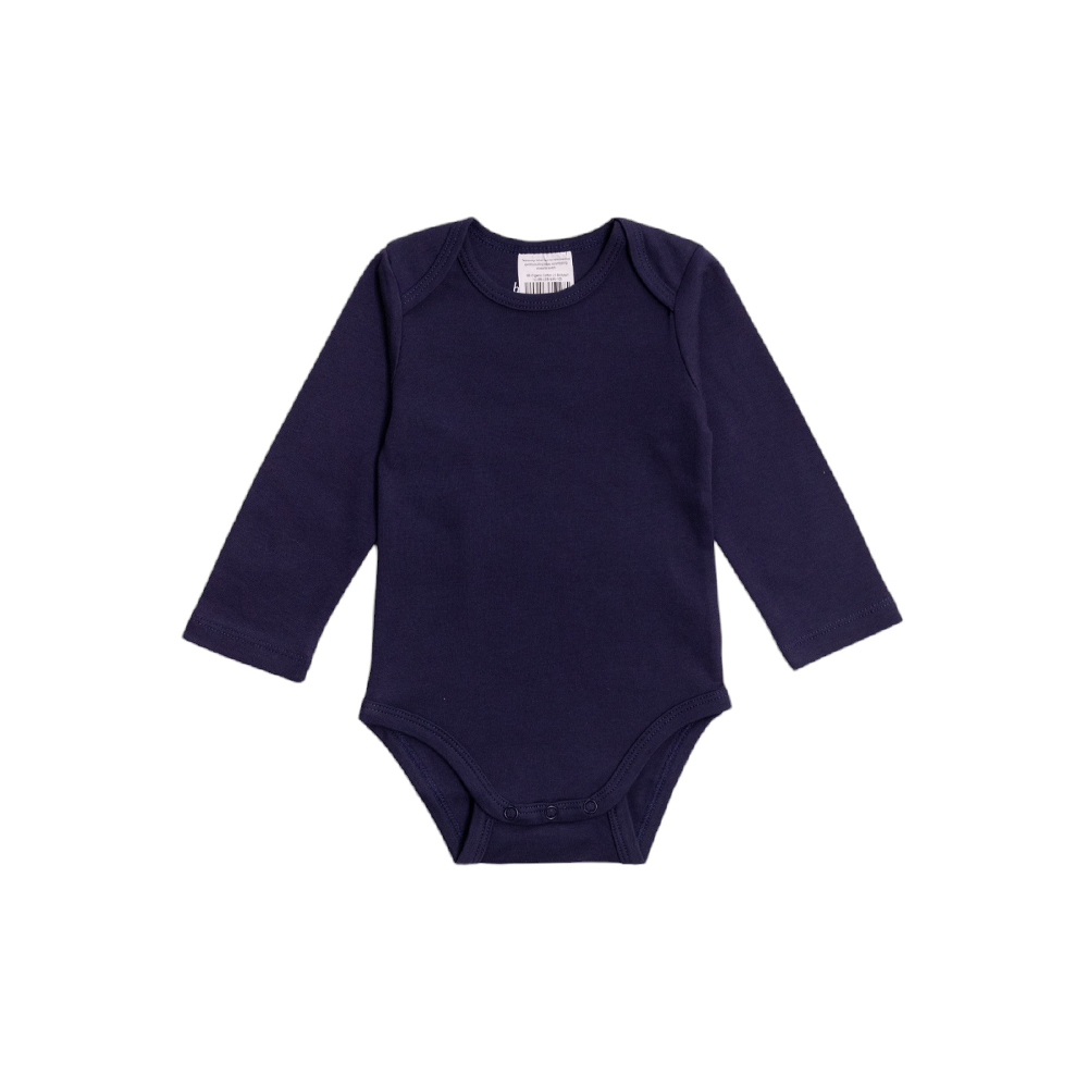 Baby Basics Organic Cotton Long-Sleeve Bodysuit